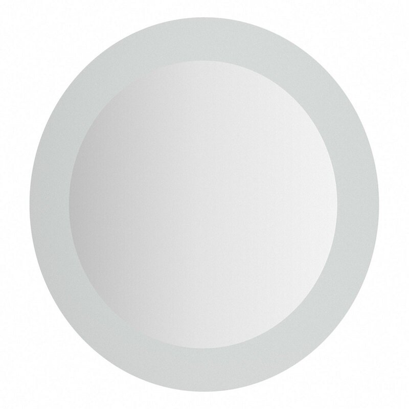 Изображение товара Зеркало с LED-подсветкой Evoform BY 2523 60 см, круглая форма, белое Изображение товара Зеркало с LED-подсветкой Evoform BY 2523 60 см, круглая форма, белое