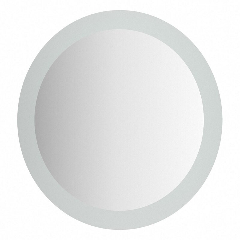Изображение товара Зеркало Evoform Ledshine BY 2525, 80 см, с LED-подсветкой 19.5 W, без выключателя, нейтральный белый свет