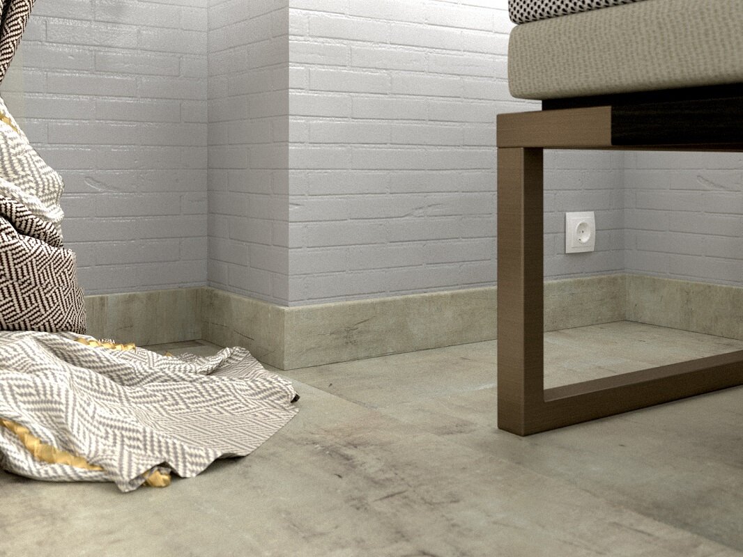 Изображение товара Плинтус Fine Floor FF-1541/1441, 240 x 6 см, Джакарта Изображение товара Плинтус Fine Floor FF-1541/1441, 240 x 6 см, Джакарта