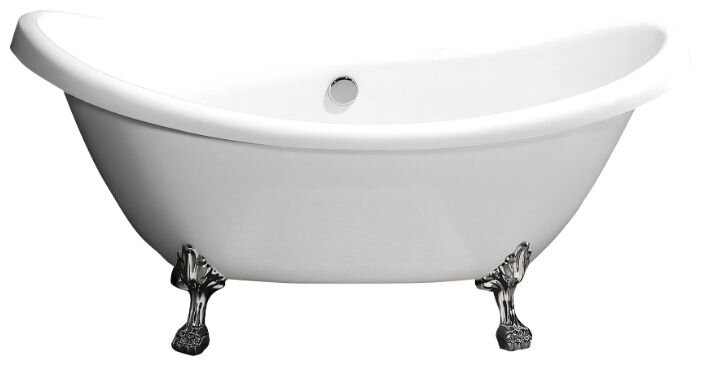 Изображение товара Акриловая ванна BelBagno BB05 185х75 см отдельно стоящая белая
