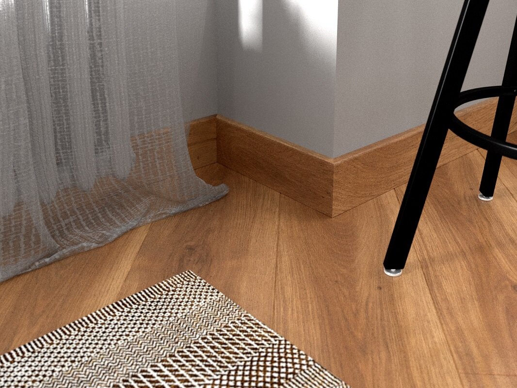 Изображение товара Плинтус виниловый Fine Floor FF-1512/1412 Дуб Динан 2400 мм