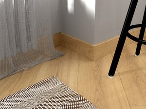 Изображение товара Виниловый плинтус Fine Floor FF-1509/1409 Дуб Орхус 240 x 6 см