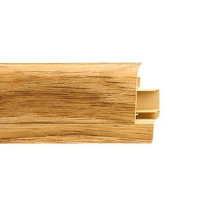 Изображение товара Плинтус ПВХ Arbiton LM60-86 2500 мм бежевый дуб лаплант кабель-канал