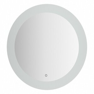 Изображение товара Зеркало Evoform Ledshine BY 2624, 70 см, с LED-подсветкой 16.5 W, сенсорный выключатель, нейтральный белый свет