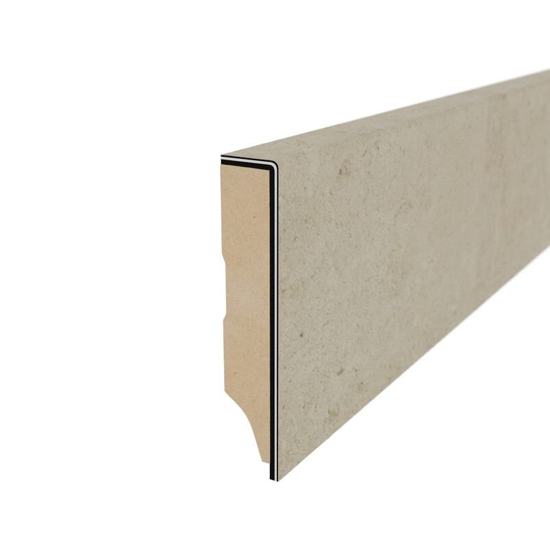 Изображение товара Плинтус Fine Floor 2024 FF-1478, 240 см, бежевый под камень