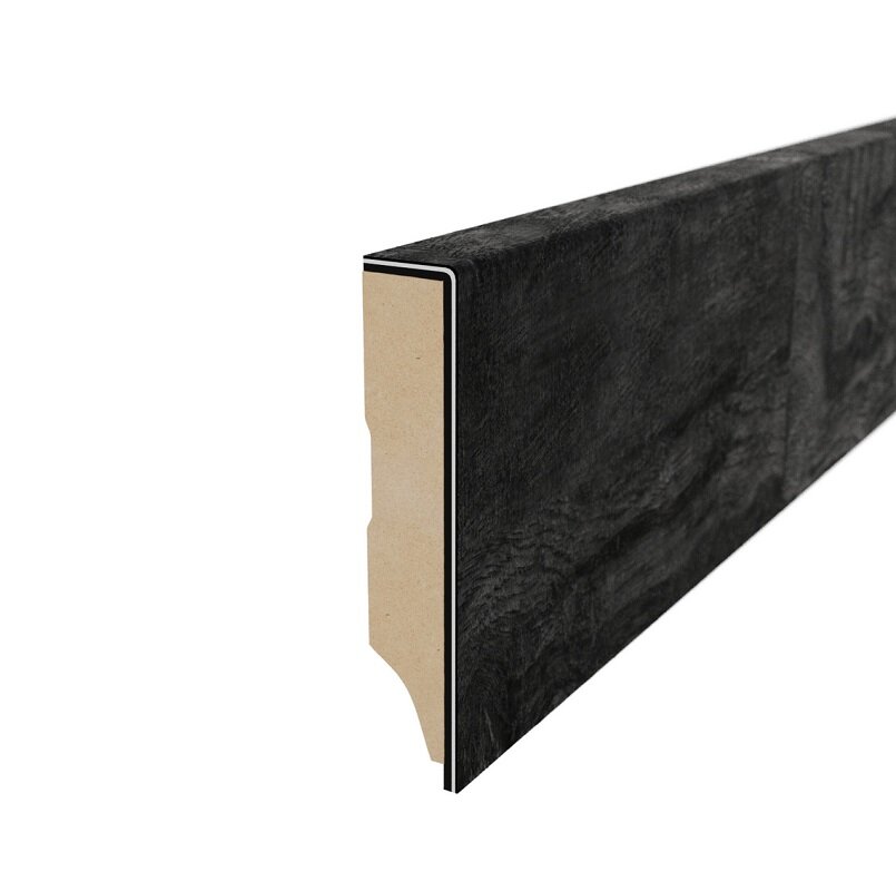 Изображение товара Плинтус Fine Floor 2024 FF-1466, черный, 240 см