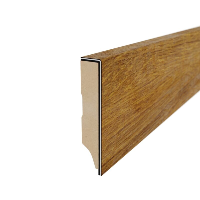 Изображение товара Плинтус виниловый Fine Floor FF-2099 Дуб Сария 2400 мм бежевый