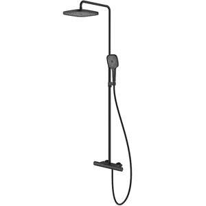 Изображение товара Душевая система Iddis SpaHome SPHBLTKi06 термостатическая черный матовый