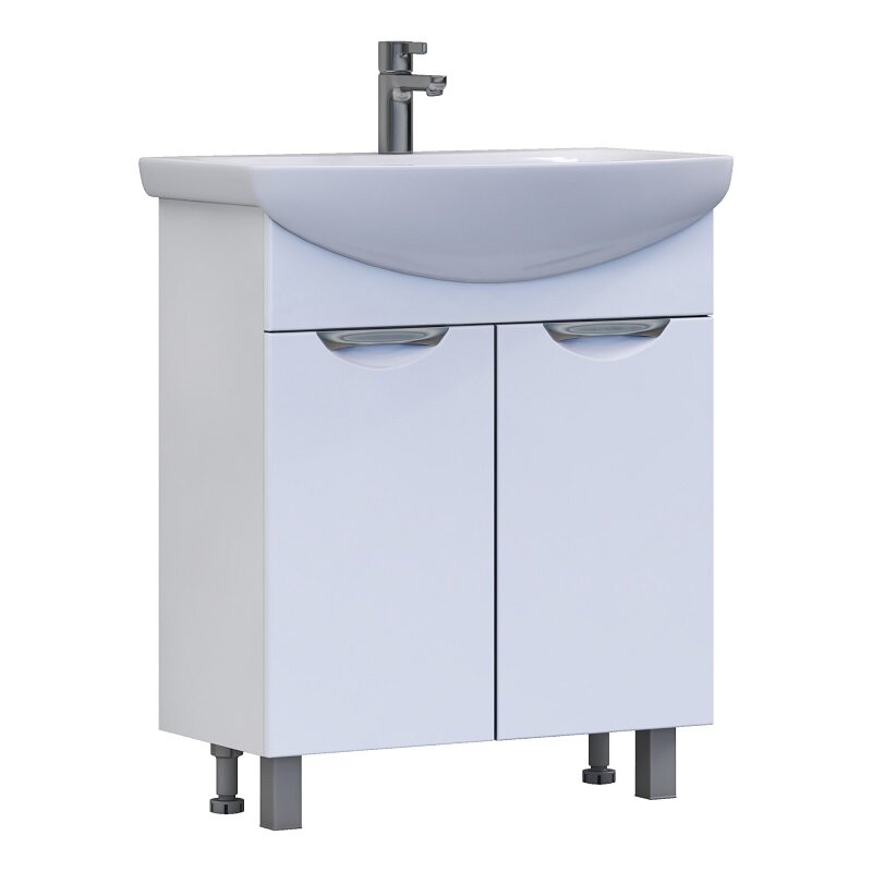 Изображение товара Тумба под раковину Vigo Callao 700-2-0 70 см белая напольная