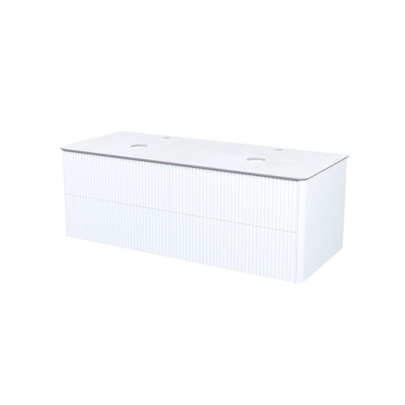 Изображение товара Подвесная тумба под раковину Iddis Aiger 120 см белая влагостойкая