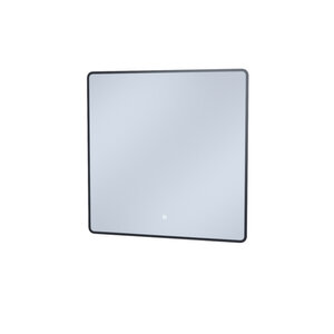 Изображение товара Зеркало Iddis Cloud CLX8000i98, 80 см, с подсветкой, сенсорным выключателем, черная окантовка 