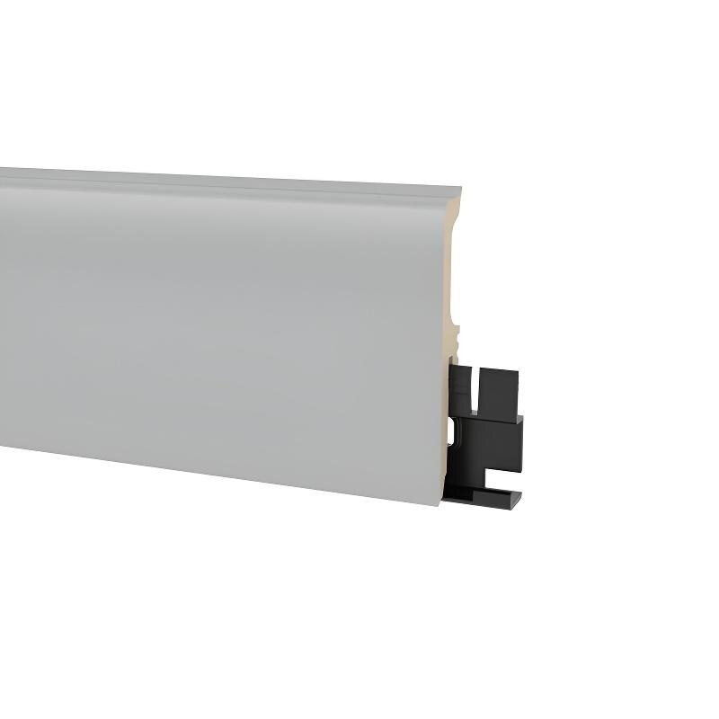 Изображение товара Плинтус Arbiton Vigo 80-03 Моноколор темно-серый 2500 мм