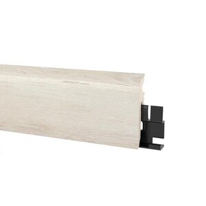 Изображение товара Плинтус Arbiton Vigo 60-102 2500 мм белый дуб скандинавский для пола