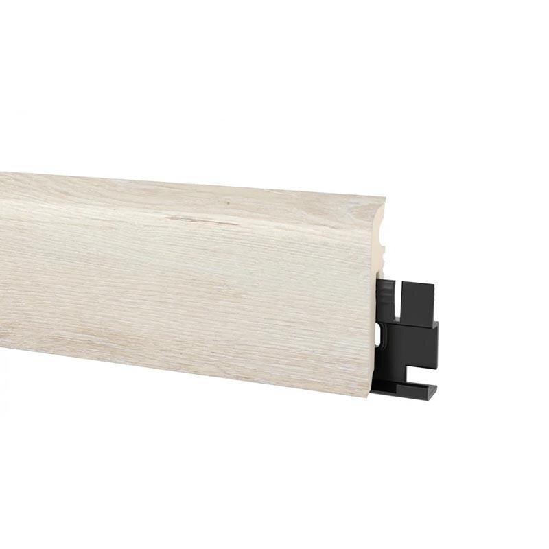 Изображение товара Плинтус Arbiton Vigo 60-102 2500 мм белый дуб скандинавский для пола