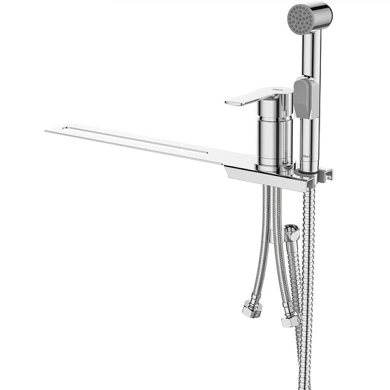 Изображение товара Гигиенический душ Milardo Tidy 001SB00M08, со смесителем, хром