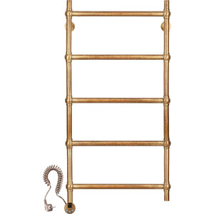 Изображение товара Полотенцесушитель электрический Secado Флоренция 1 4603777464745/4603777464752, ширина 40 см, высота 100 см, ТЭН слева/справа, цвет бронза