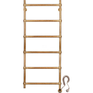 Изображение товара Полотенцесушитель электрический Secado Флоренция 1 4603777478551/4603777479176, ширина 50 см, высота 120 см, ТЭН слева/справа, цвет бронза