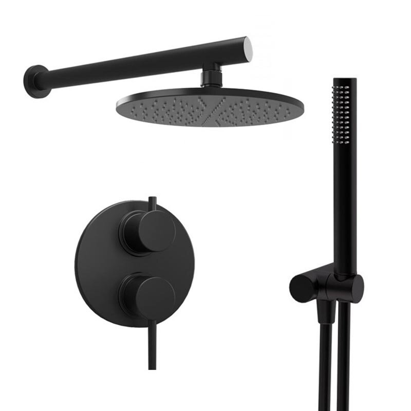 Изображение товара Душевая система Paini Cox 78PZSET26911SH, черный брашированный PVD