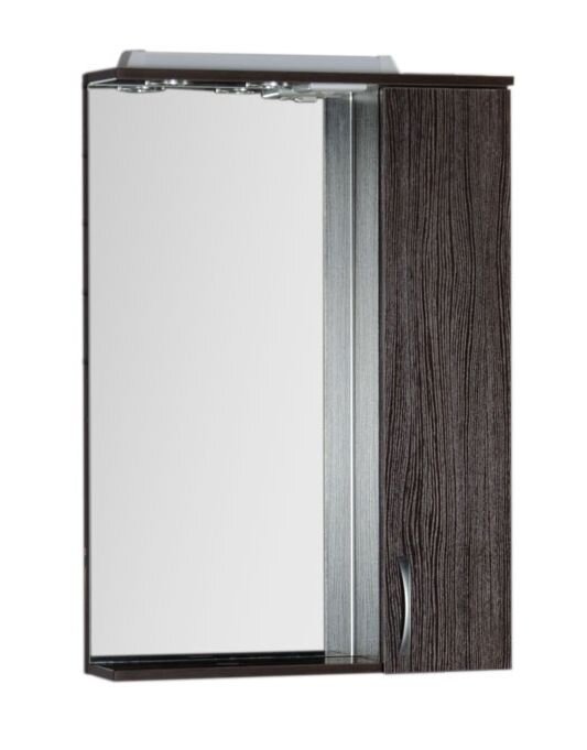 Изображение товара Зеркало-шкаф Aquanet Донна 60 00168938 с подсветкой венге