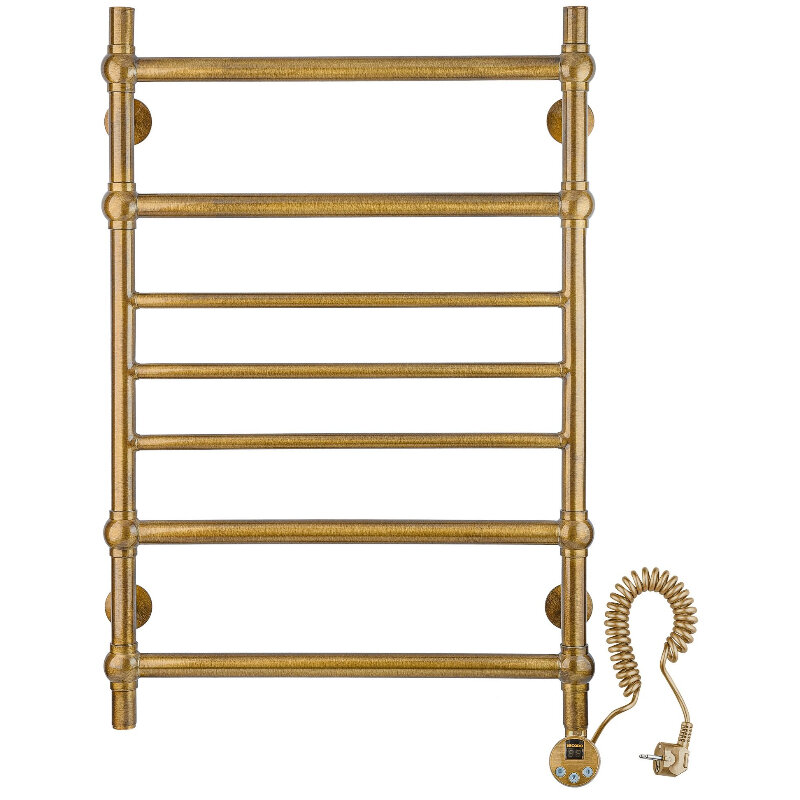 Изображение товара Электрический полотенцесушитель Secado Флоренция 4 40x80 бронза, 7 лет гарантии