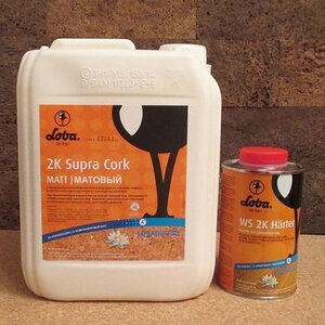 Изображение товара Лак для пробкового покрытия Ruscork матовый 5 кг для пола защитное покрытие