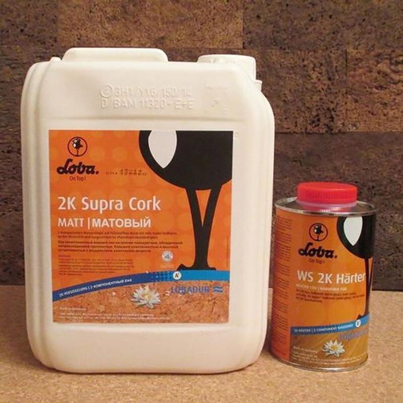 Изображение товара Лак для пробкового покрытия Ruscork матовый 5 кг для пола защитное покрытие