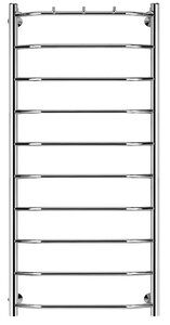 Изображение товара Полотенцесушитель водяной Secado Агата 1 К, 4603777444051, ширина 60 см, высота 120 см, подключение универсальное 60 см, хром