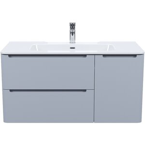 Изображение товара Тумба с раковиной Iddis Edifice EDI10L0i95K, 100 см, подвесная, светло-серый