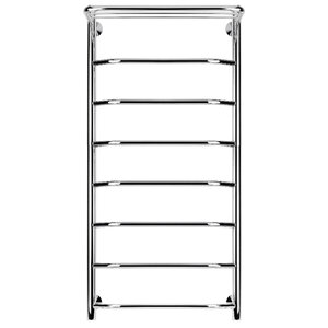Изображение товара Полотенцесушитель водяной Secado Агата 1 СП 4603759402260, ширина 50 см, высота 100 см, с полкой, нижнее подключение 50 см, цвет хром