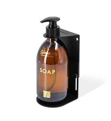 Изображение товара Держатель дозатора Schein 2070013004690 антивандальный черный матовый