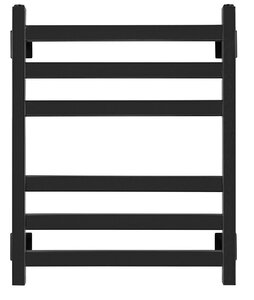 Изображение товара Полотенцесушитель водяной Secado Корато 3 60x60 см черный матовый нержавеющая сталь