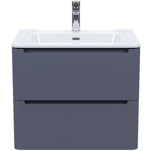 Изображение товара Тумба с раковиной Iddis Edifice EDI60D0i95K 60 см подвесная серый