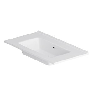 Изображение товара Мебельная раковина Am.Pm Sense 80 из фарфора белая 81 см