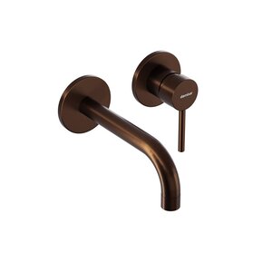 Изображение товара Смешитель для раковины Damixa Scandinavian Pure золото розовое, встроенный