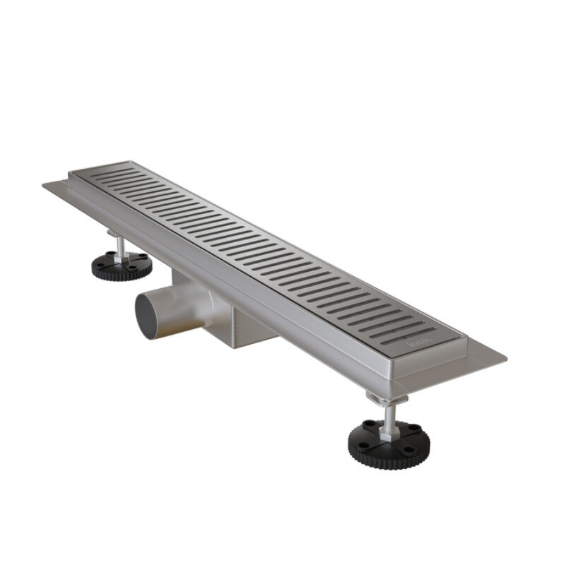 Изображение товара Дренажный канал Iddis Level 975A5SB10DZ 50 см с решеткой хром