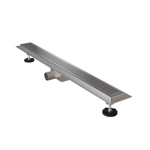 Изображение товара Дренажный канал Iddis Level 975A8SB10DZ, 80 см, с решеткой, хром