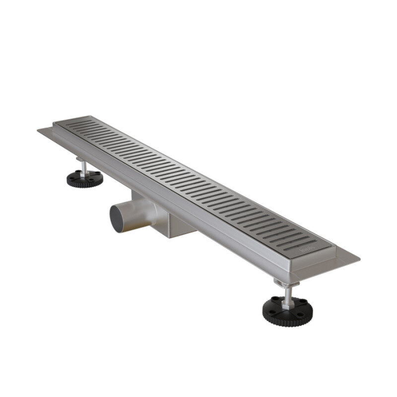 Изображение товара Дренажный канал Iddis Level 975A6SB10DZ, 60 см, с решеткой, хром