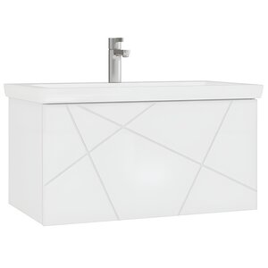 Изображение товара Тумба под раковину Vigo Geometry 800-0-1 Como 80 см подвесная белая