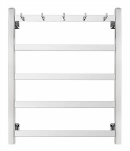 Изображение товара Полотенцесушитель водяной Secado Корсико 1 К, 4603777473174, ширина 60 см, высота 60 см, подключение универсальное 60 см, хром