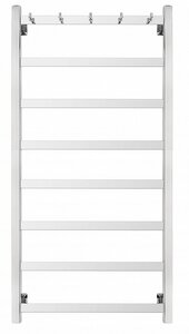 Изображение товара Полотенцесушитель водяной Secado Корсико 1 К, 4603777473211, ширина 50 см, высота 100 см, подключение универсальное 50 см, хром