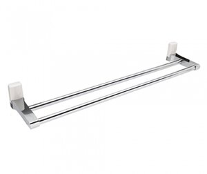 Изображение товара Полотенцедержатель двойной WasserKRAFT Leine 63.5 см хром Германия