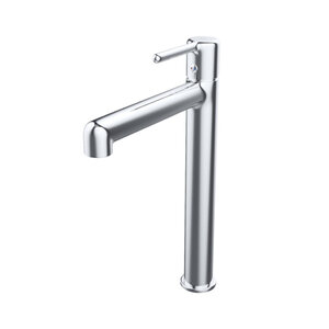 Изображение товара Стильный однозахватный смеситель для раковины Iddis Aiger с хромовым покрытием