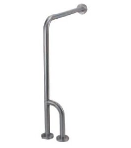 Изображение товара Поручень для унитаза Creavit TB200 напольный хром для безопасности и комфорта