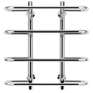 Изображение товара Полотенцесушитель водяной Secado Венеция 1 4603759405582, ширина 50 см, высота 60 см, нижнее подключение 20 см, цвет хром, 60x20x50