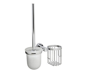 Изображение товара Держатель освежителя воздуха и ершика для унитаза WasserKraft Donau, K-9435