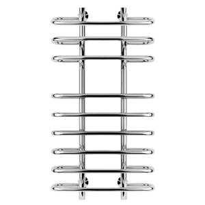 Изображение товара Полотенцесушитель водяной Secado Венеция 5 4603777446604, ширина 60 см, высота 100 см, нижнее подключение 20 см, цвет хром, 100x20x60