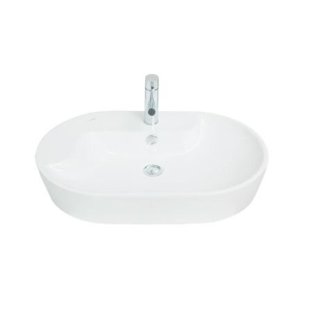 Изображение товара Раковина Creavit TP172 накладная белая 69.5x44.5 см