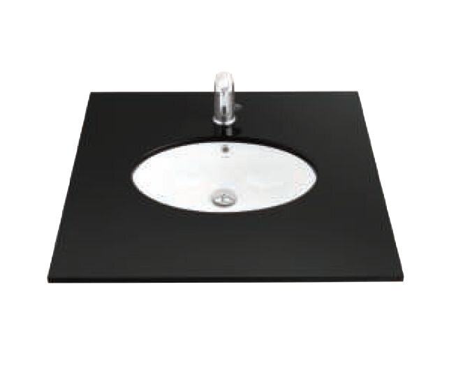 Изображение товара Мебельная раковина Creavit TP216 овальная белая с переливом для ванной и кухни