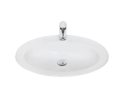 Изображение товара Мебельная раковина Creavit TP230 овальная белая 58см для ванной и кухни