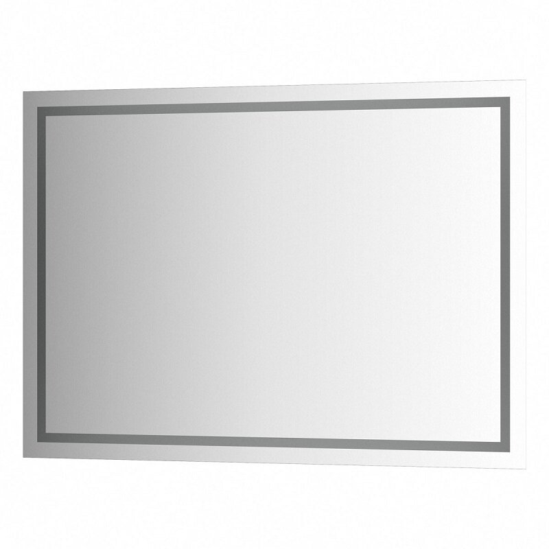 Изображение товара Зеркало Evoform Ledline BY 2137, 100 см, с LED-подсветкой, без выключателя, нейтральный белый свет